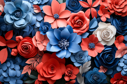 Floral Paper Art