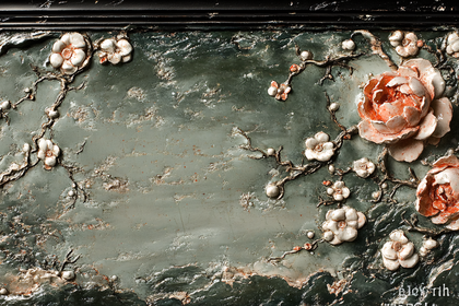 Floral Relief Art