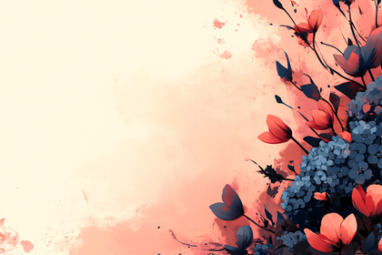 Floral Watercolor Background