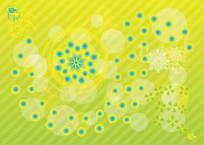 Flower Background Free Vector