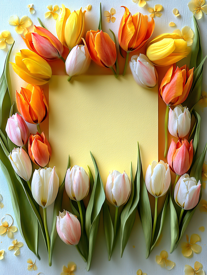 Flower Bouquet of Tulips
