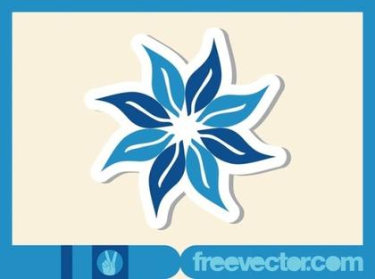 Flower Shape Free Vector