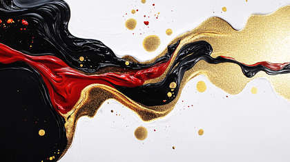Flowing Abstract Art