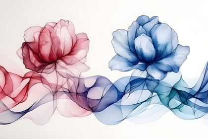 Flowing Floral Design