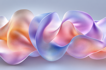 Flowing Pastel Fabric