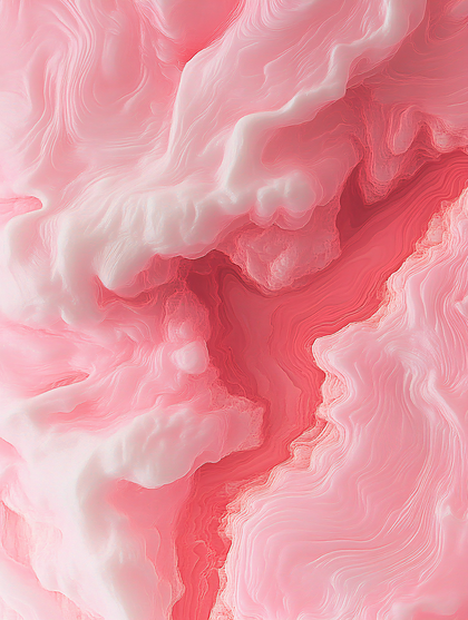 Flowing Pink Layers