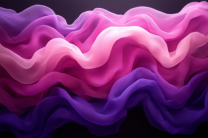 Flowing Purple and Pink Waves