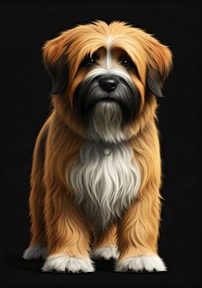 fluffy tibetan terrier