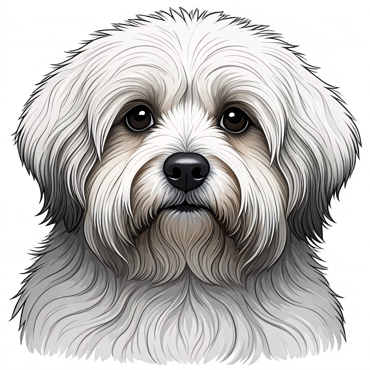 fluffy shih tzu