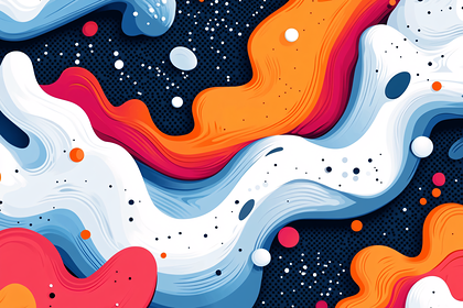Fluid Abstract Waves