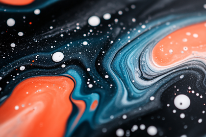 Fluid Art Galaxy