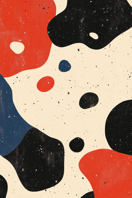 Fluid Color Block Shapes