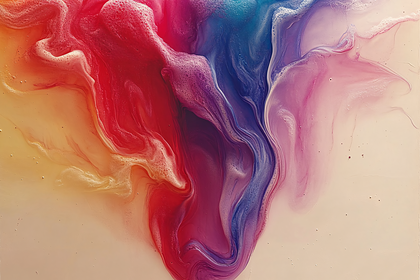 Fluid Color Swirl