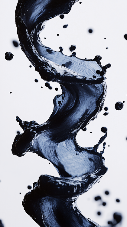 Fluid Motion in Deep Blue