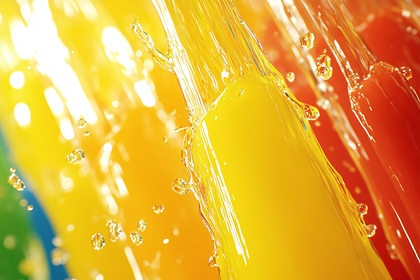 Fluid Splash in Vibrant Colors