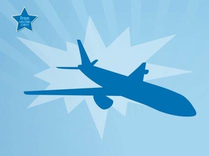 Flying Airplane Free Vector