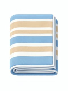 striped beach towel