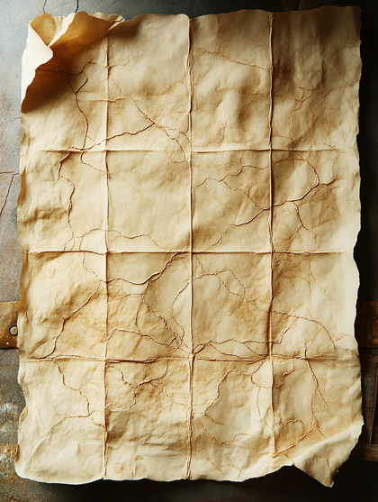 Folded Parchment Texture