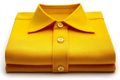 Folded Yellow Shirt