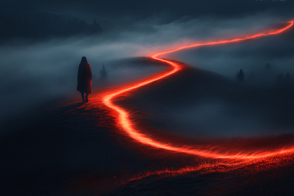 Following The Red Path