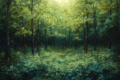 Forest Canopy Light