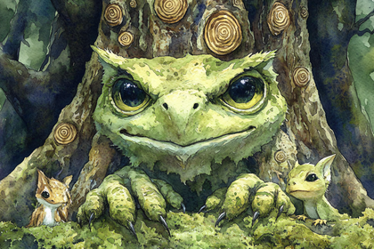 Forest Guardian and Companions
