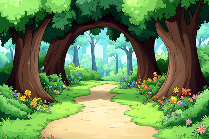 Forest Path Portal