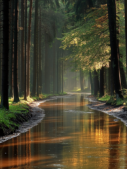 Forest Path Reflection