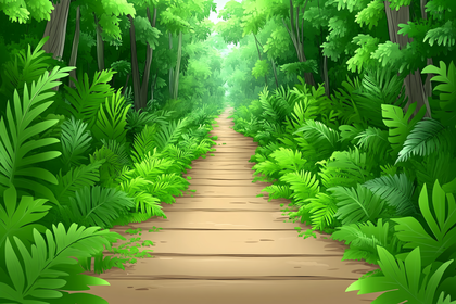 Forest Path Serenity