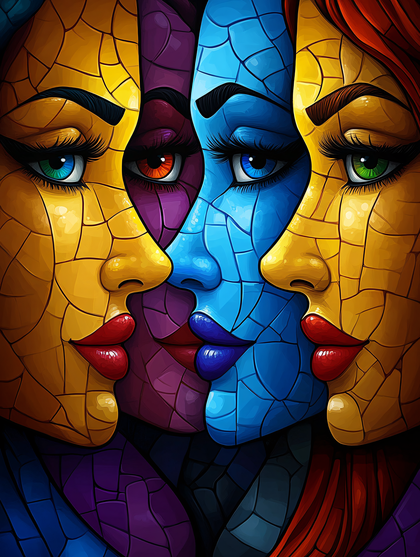 Fragmented Faces