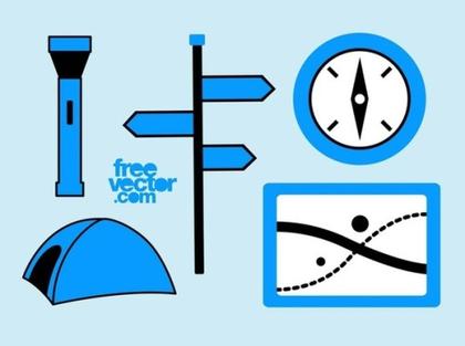 Free Camping Icons Free Vector