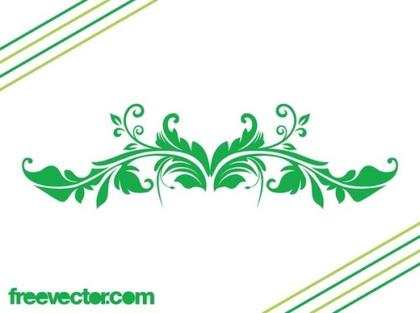 Free Swirling Leaves Free Vector