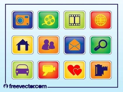 Free Web Buttons Free Vector