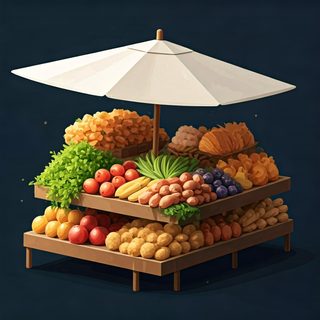 market produce stand