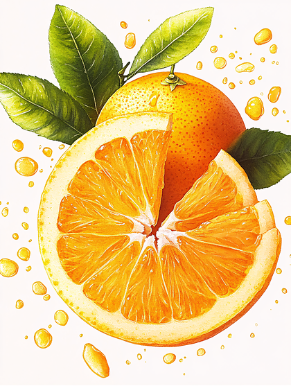 Fresh Orange Slice