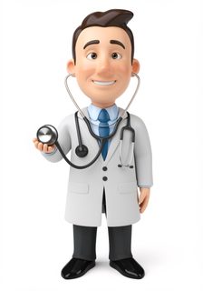 Smiling Doctor Stethoscope