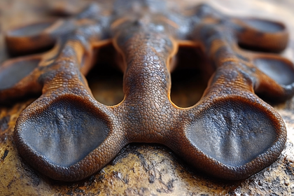 Frog Foot Close Up