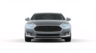 silver sedan car