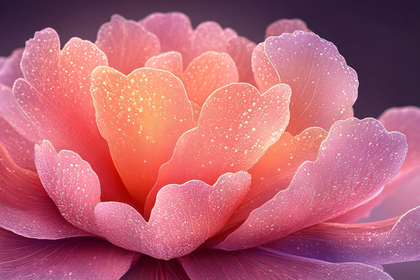 Frosted Pink Bloom