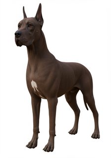 brown great dane