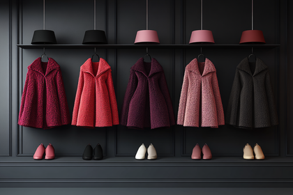 Furry Coats And Shoe Sets