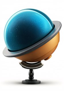 celestial globe sculpture