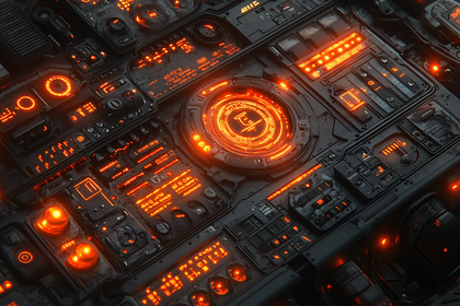Futuristic Control Panel