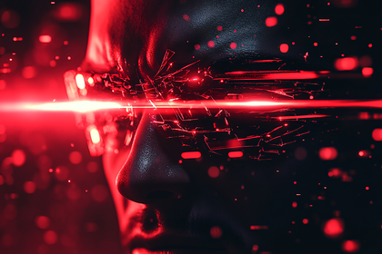 Futuristic Cyberpunk Portrait