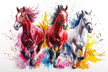 Galloping Trio