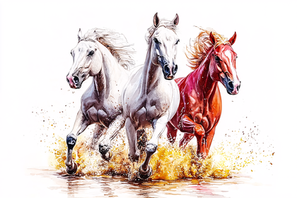 Galloping Trio