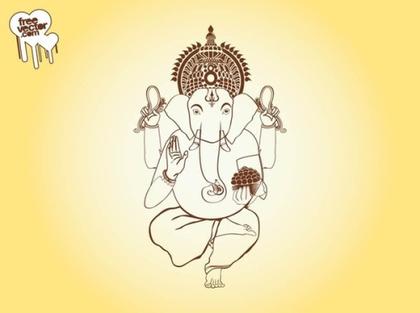Ganesha Free Vector