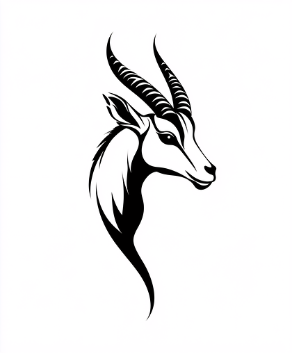 Gazelle Silhouette