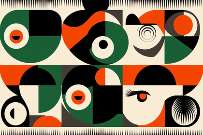 Geometric Abstract Composition