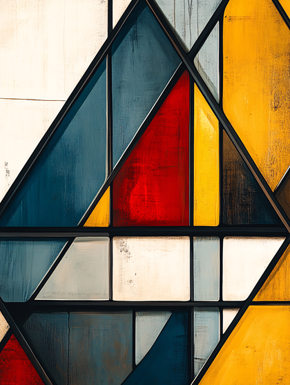 Geometric Abstract Composition